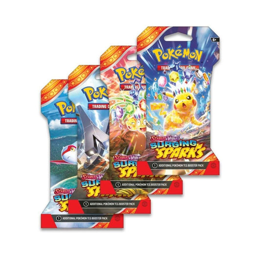 Surging Sparks AND Paradox Rift Sleeved Booster Pack Bundle